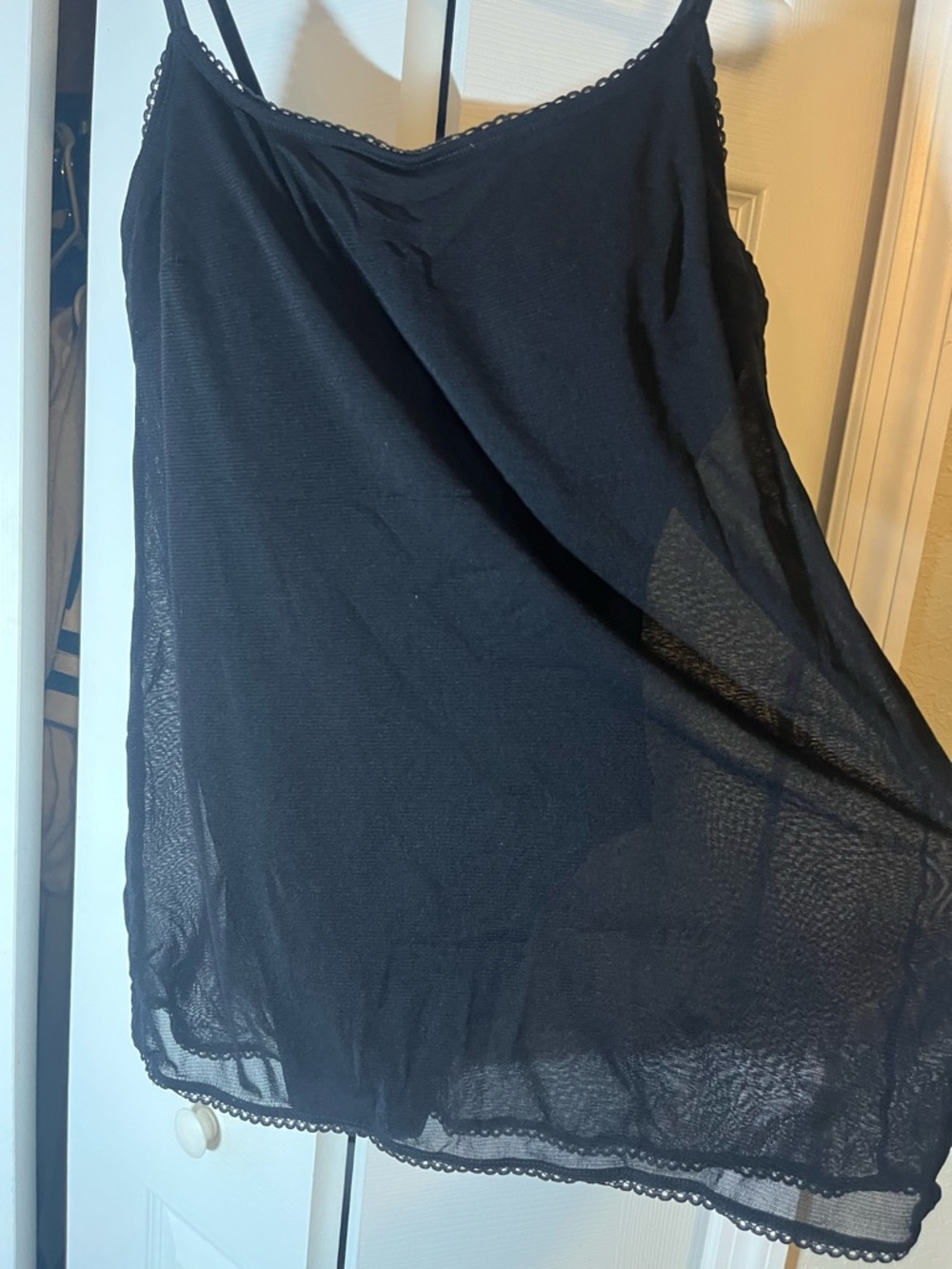 Black Women's Swim Cover-Up Slip